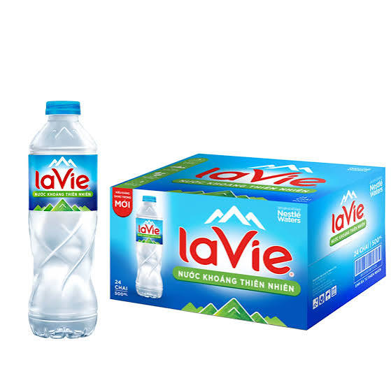 Nước khoáng Lavie 500ml thùng 24 chai
