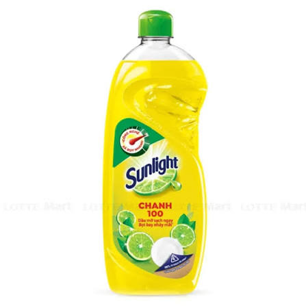 Nước rửa chén Sunlight Chanh 100 chai 750g