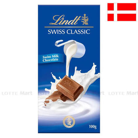 Sô-cô-la sữa Lindt Swiss Classic 100g