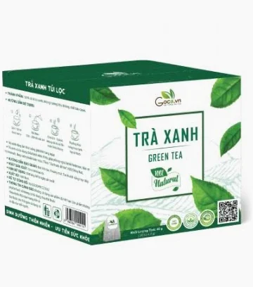 Trà xanh túi lọc hộp 25 túi
