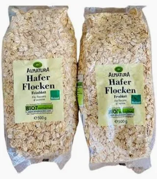 Yến mạch cán dẹt Alnatura túi 500g
